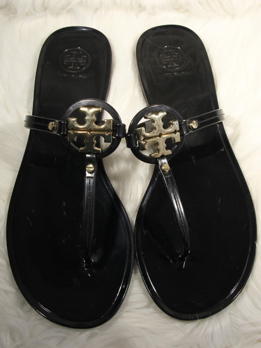 Tory Burch Mini Miller Women's Flat Thong Sandal Size 9 US *Read Description